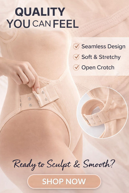 Seamless Shapewear Bodysuit – Tummy Control Thong